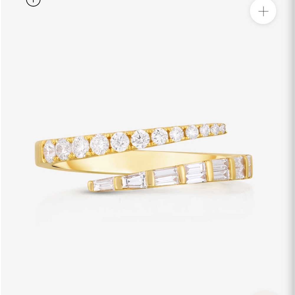 Ring Concierge Luxe Open Diamond Wrap Ring
